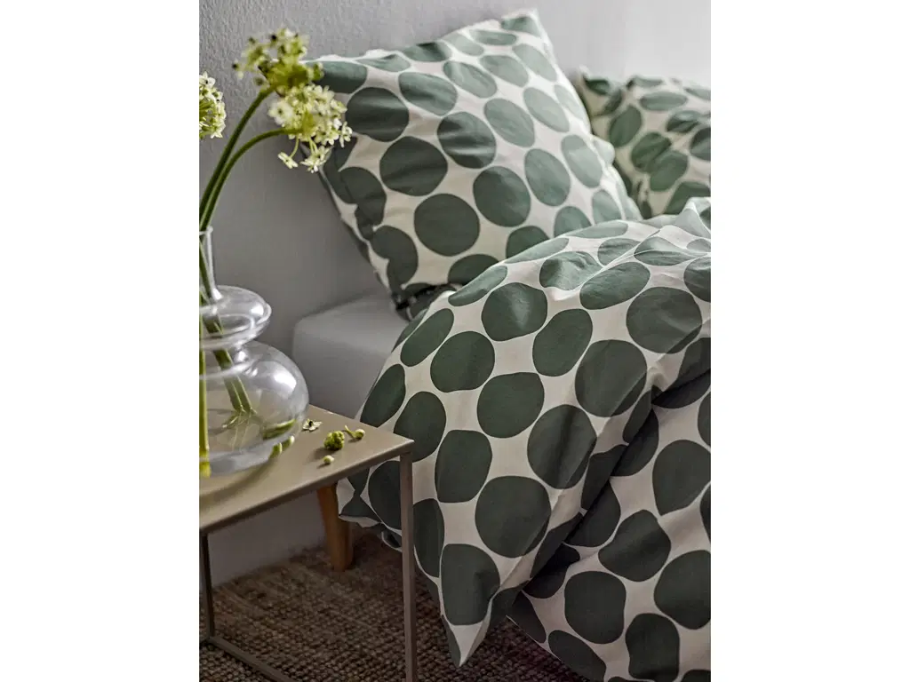 Södahl Sengetøj, Bubbles 140x220 cm - Green
